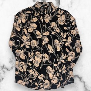 Fashion nova long sleeve button down t-shirt